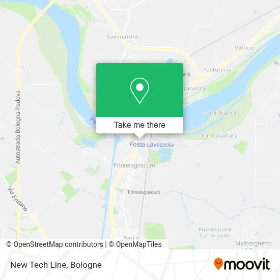 New Tech Line map