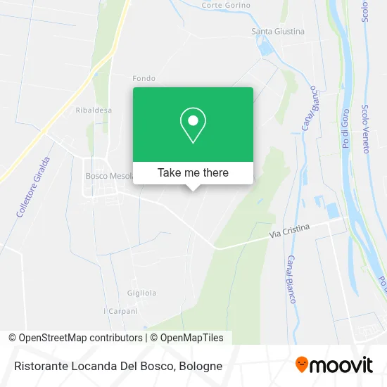 Ristorante Locanda Del Bosco map