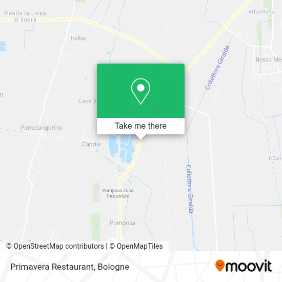 Primavera Restaurant map