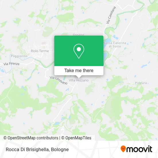 Rocca Di Brisighella map