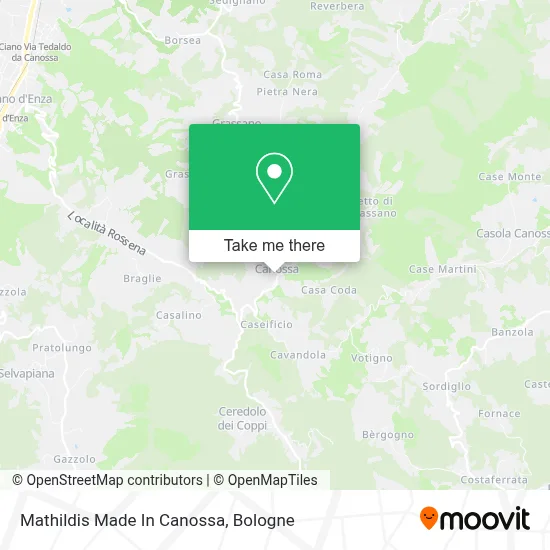 Mathildis Made In Canossa map