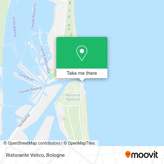 Ristorante Velico map
