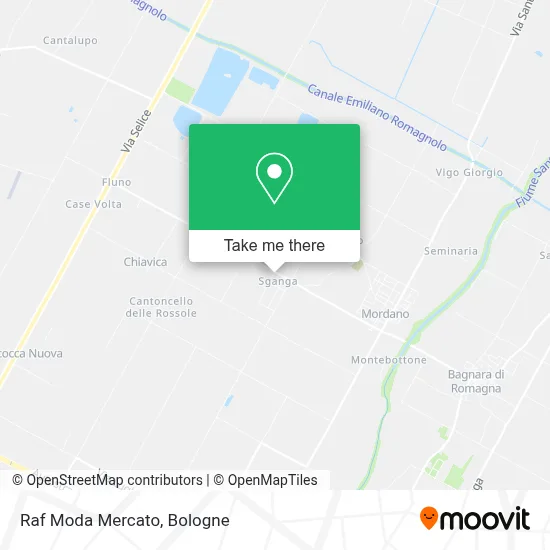 Raf Moda Mercato map