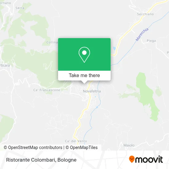 Ristorante Colombari map