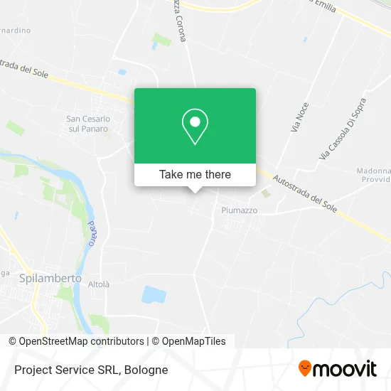 Project Service SRL map