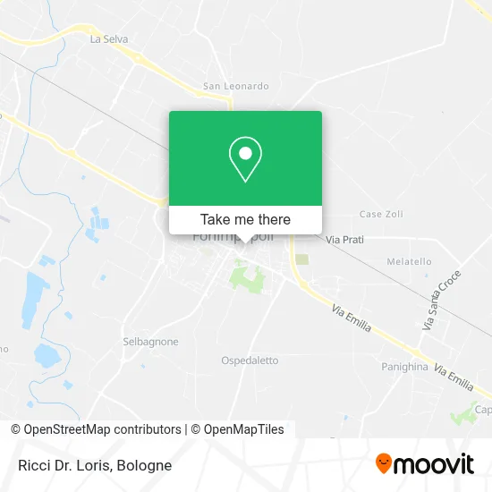 Ricci Dr. Loris map