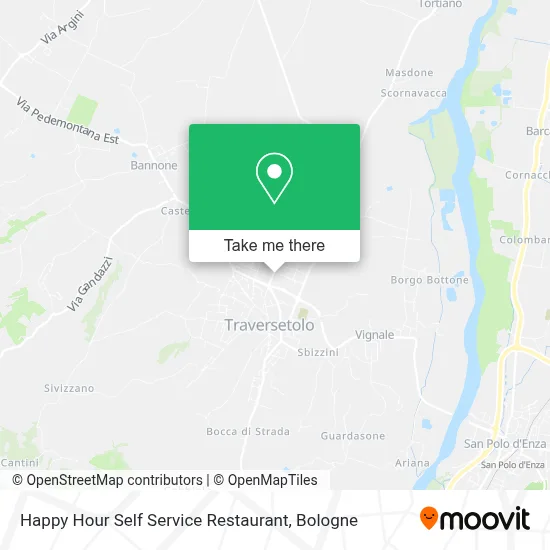 Happy Hour Self Service Restaurant map