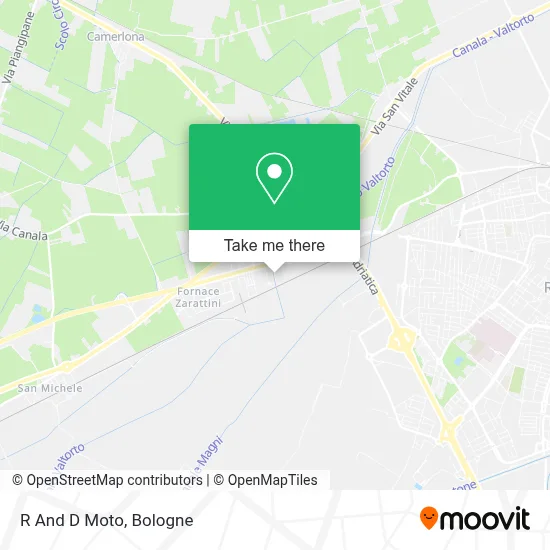 R And D Moto map