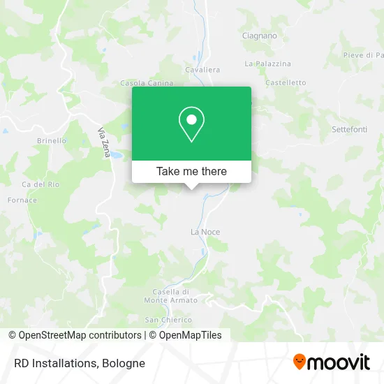 RD Installations map