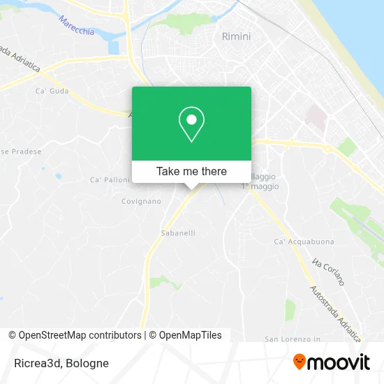 Ricrea3d map