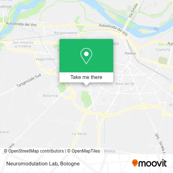 Neuromodulation Lab map