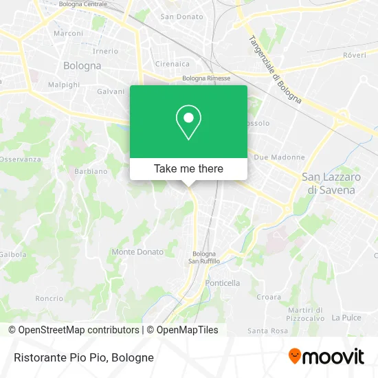 Ristorante Pio Pio map