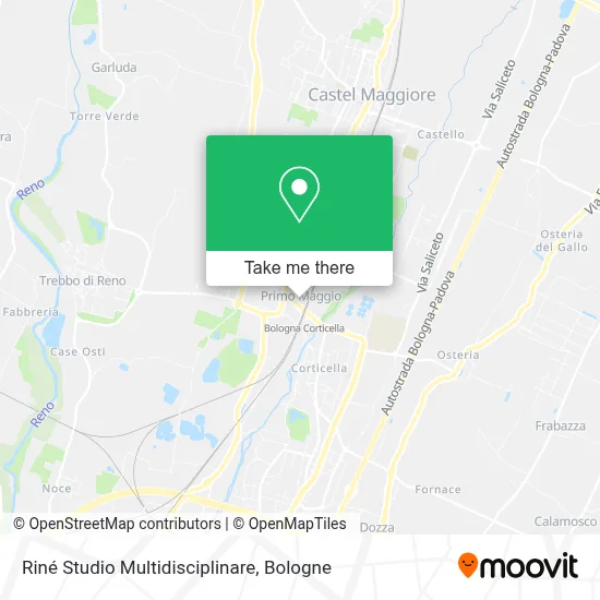 Riné Studio Multidisciplinare map