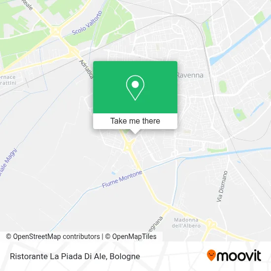 Ristorante La Piada Di Ale map