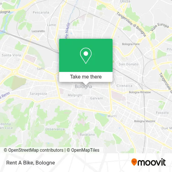 Rent A Bike map