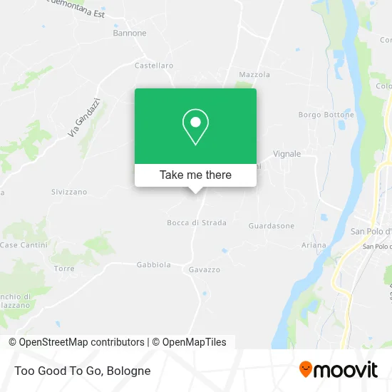 Too Good To Go map