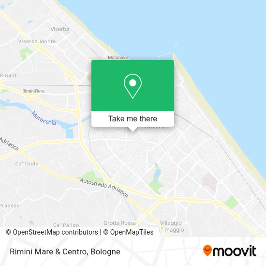 Rimini Mare & Centro map