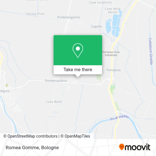 Romea Gomme map