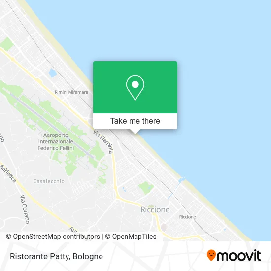 Ristorante Patty map