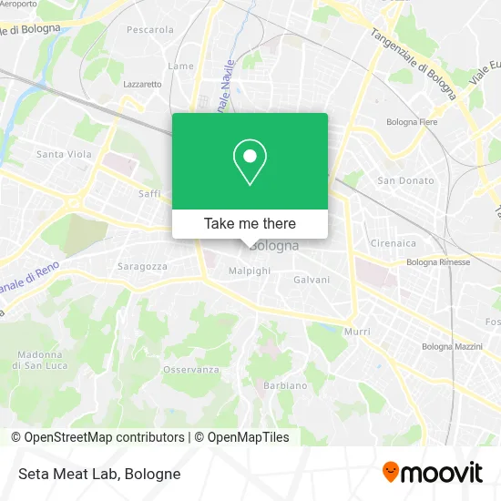Seta Meat Lab map