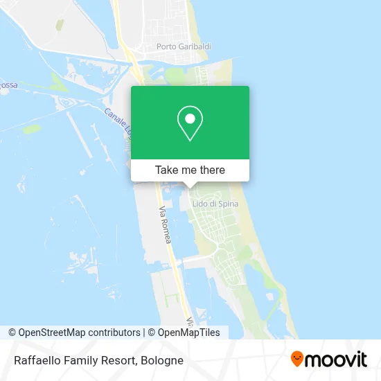 Raffaello Family Resort map