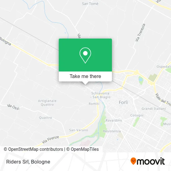 Riders Srl map