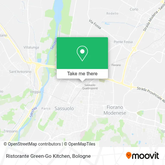 Ristorante Green-Go Kitchen map