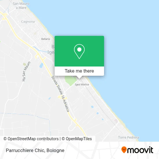Parrucchiere  Chic map