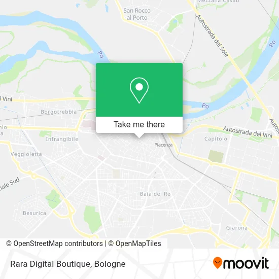 Rara Digital Boutique map