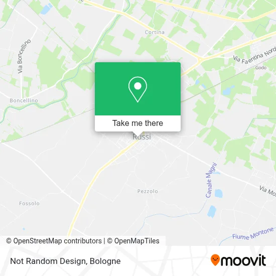 Not Random Design map