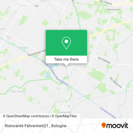Ristorante Fahrenheit21. map
