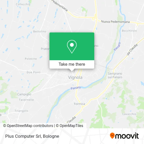 Plus Computer Srl map