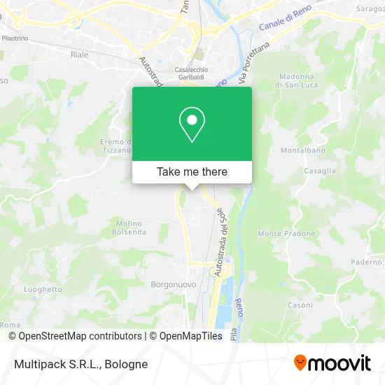 Multipack S.R.L. map