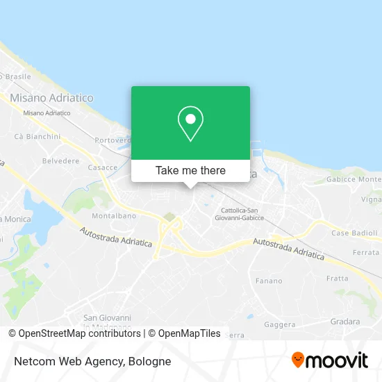 Netcom Web Agency map