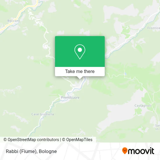 Rabbi (Fiume) map