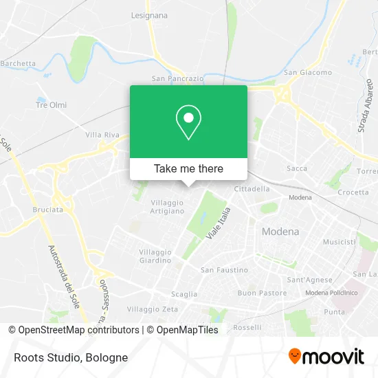 Roots Studio map