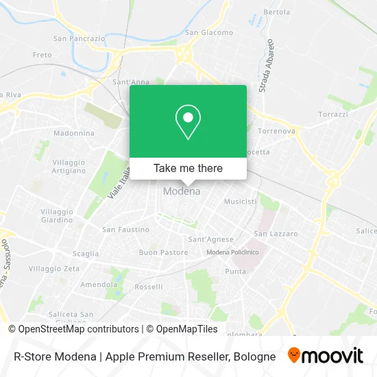 R-Store Modena | Apple Premium Reseller map