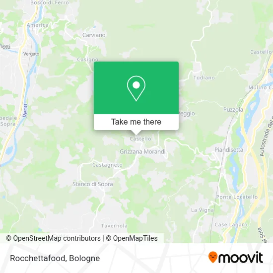 Rocchettafood map