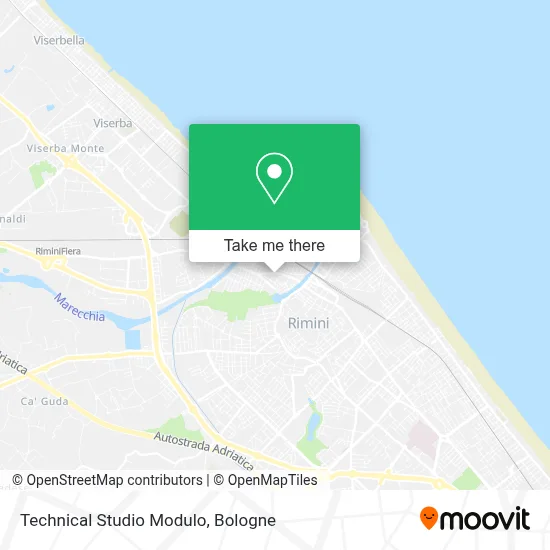 Technical Studio Modulo map