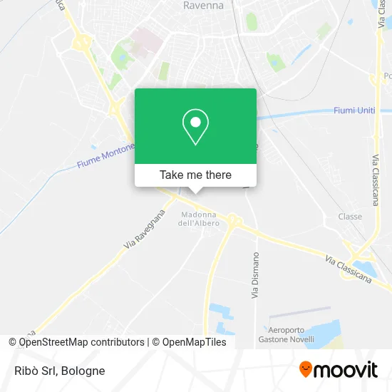 Ribò Srl map