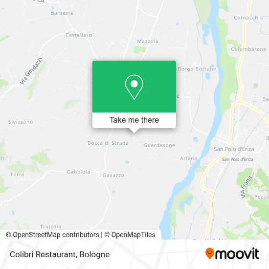 Colibri Restaurant map