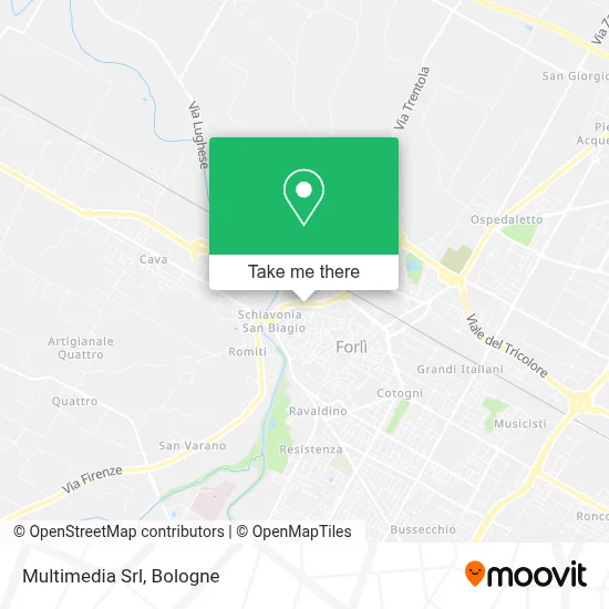 Multimedia Srl map
