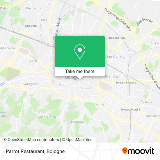 Parrot Restaurant map