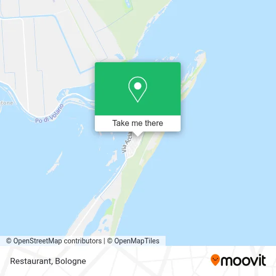 Restaurant map