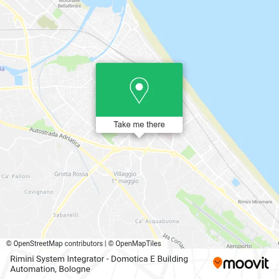 Rimini System Integrator - Domotica E Building Automation map