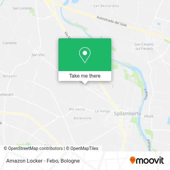 Amazon Locker - Febo map