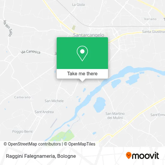 Raggini Falegnameria map
