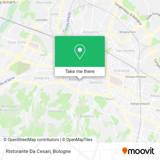 Ristorante Da Cesari map