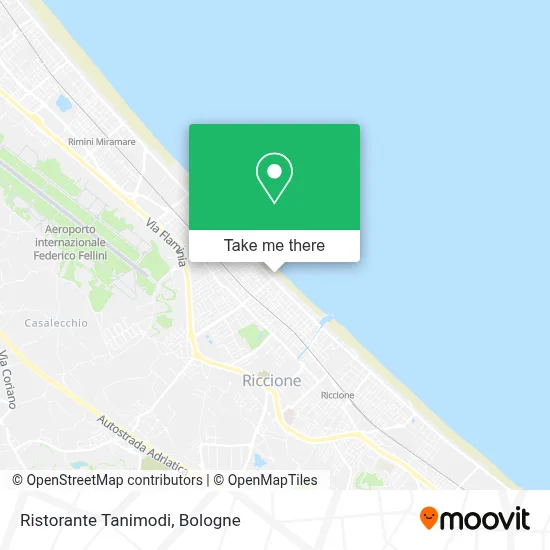 Ristorante Tanimodi map