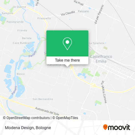Modena Design map